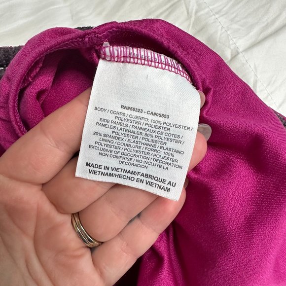 Nike Dri-Fit Lined Running Shorts Fuchsia Pink Women's Small - Picture 4 of 4